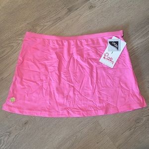 Lilly Pulitzer Pink Workout Skirt